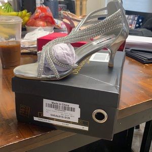 She Sole strappy open toe heel evening sandal size 9